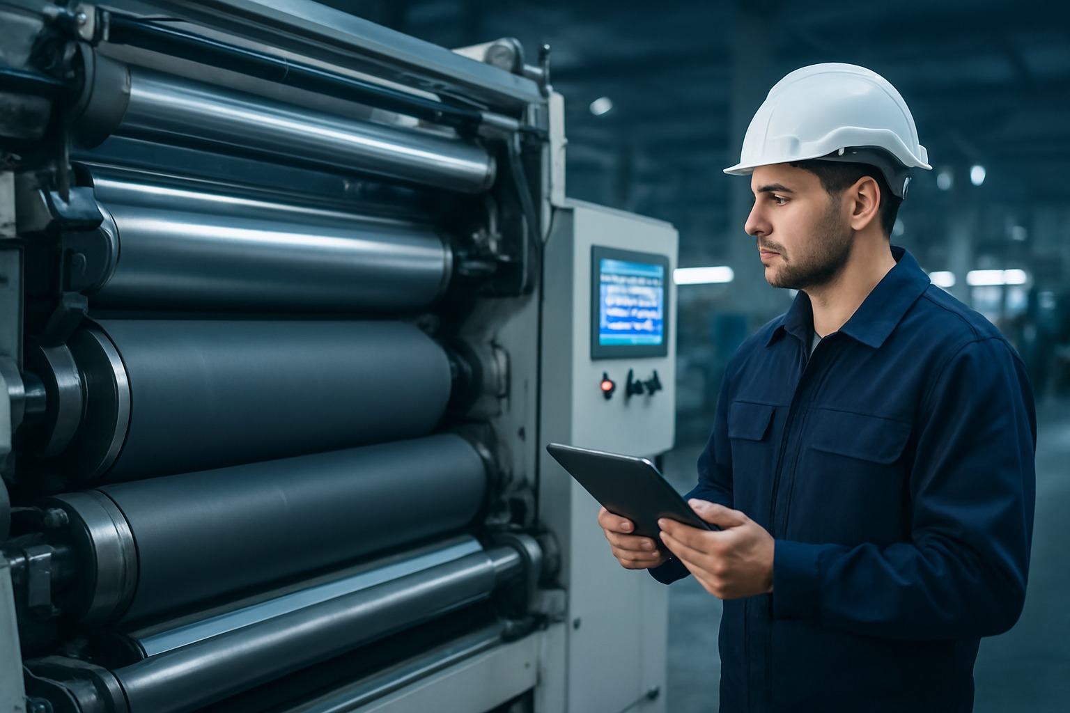 Rodillos revestidos y eficiencia energética